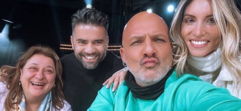 The Masked Singer: Η πρώτη κοινή φωτογραφία της κριτικής επιτροπής από τις πρόβες
