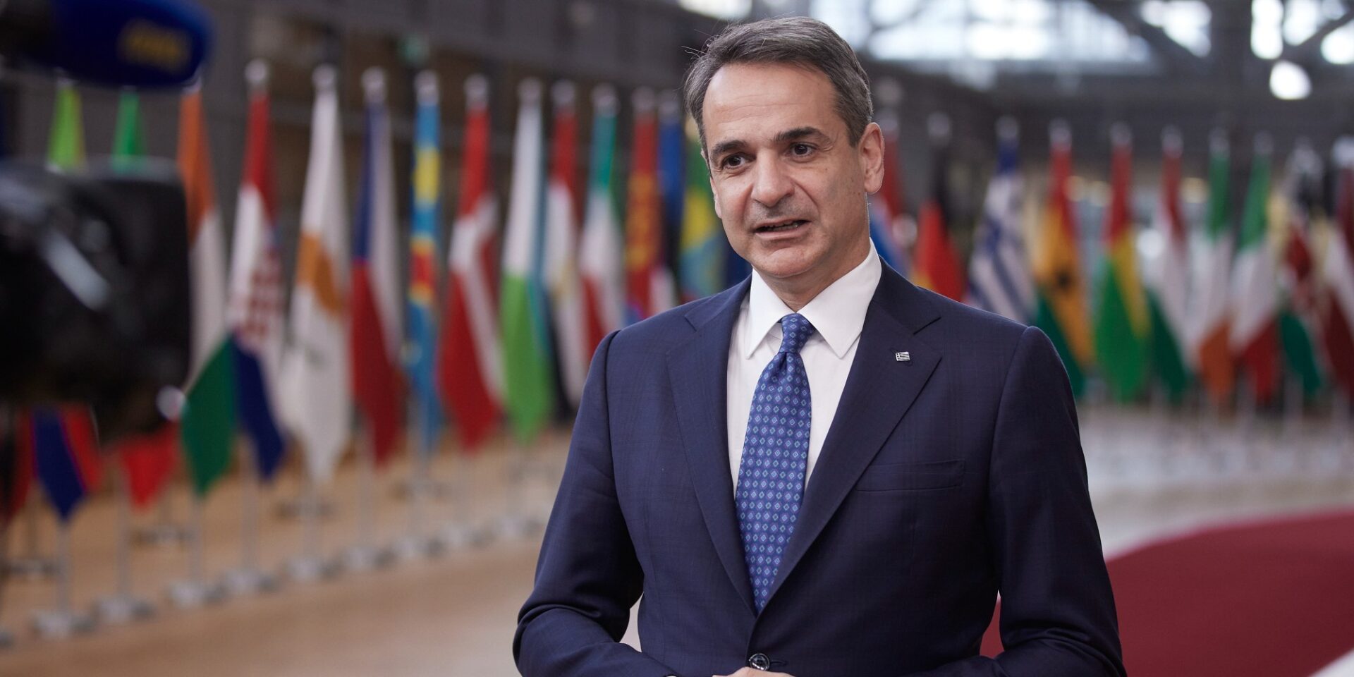 Ο Κυριάκος Μητσοτάκης στις Βρυξέλλες