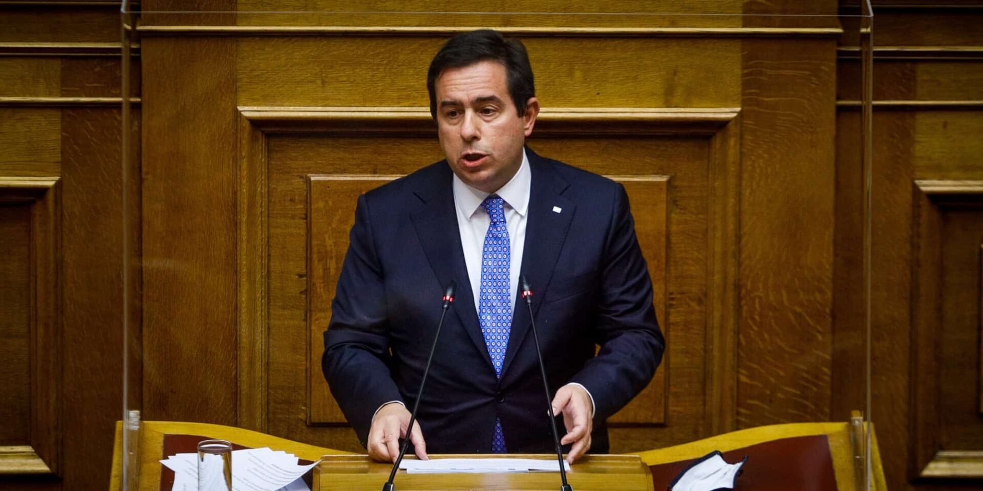 Ο υπουργός Μετανάστευσης και Ασύλου, Νότης Μηταράκης
