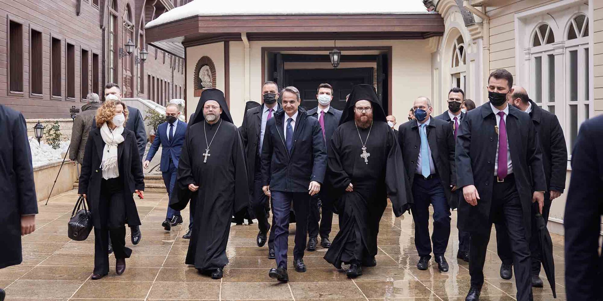 Ο Κυριάκος Μητσοτάκης στο Φανάρι