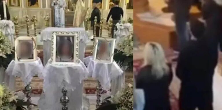 Θάνατος τριών παιδιών στην Πάτρα: Επεισόδιο στο μνημόσυνο των κοριτσιών