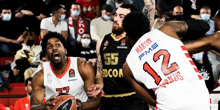 Euroleague: Ήταν κακός ο Ολυμπιακός και διασύρθηκε (92-72) στο Μονακό