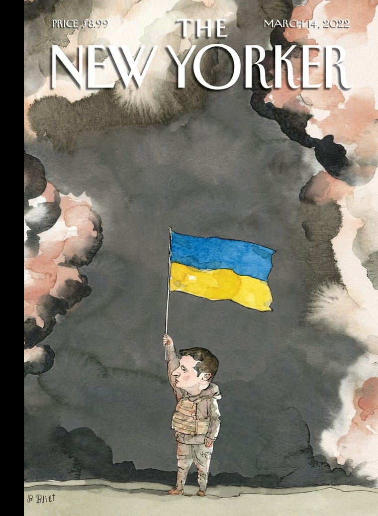 Το εξώφυλλο του New Yorker για την Ουκρανία