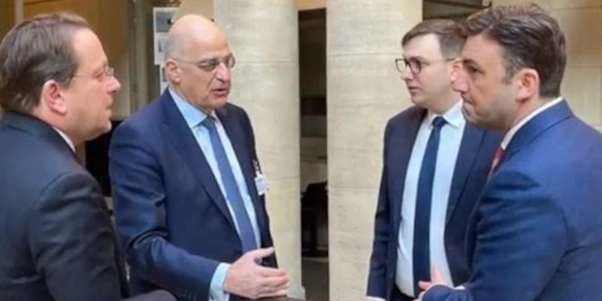 Ο Υπουργός Εξωτερικών Νίκος Δένδιας στο Συμβούλιο Εξωτερικών Υποθέσεων της ΕΕ