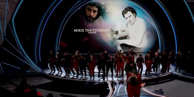 Τα Όσκαρ 2022 τίμησαν τον Μίκη Θεοδωράκη στην ενότητα «In Memoriam» (βίντεο)