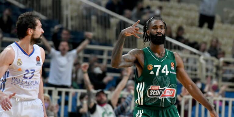 Euroleague: Παναθηναϊκός από τα παλιά, κέρδισε (87-86) την Ρεάλ Μαδρίτης στο ΟΑΚΑ