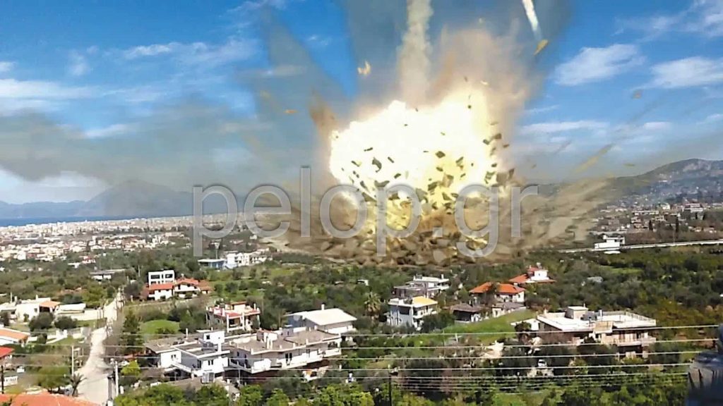 Η Πάτρα δέχεται αεροπορική επίθεση! Η πανοραμική εικόνα της πόλης από το Δασύλλιο, είναι εφιαλτική… Ο πόλεμος ήρθε και σε εμάς! 
