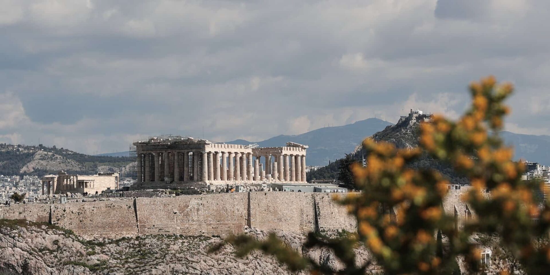 Το μνημείο του Παρθενώνα στην Ακρόπολη