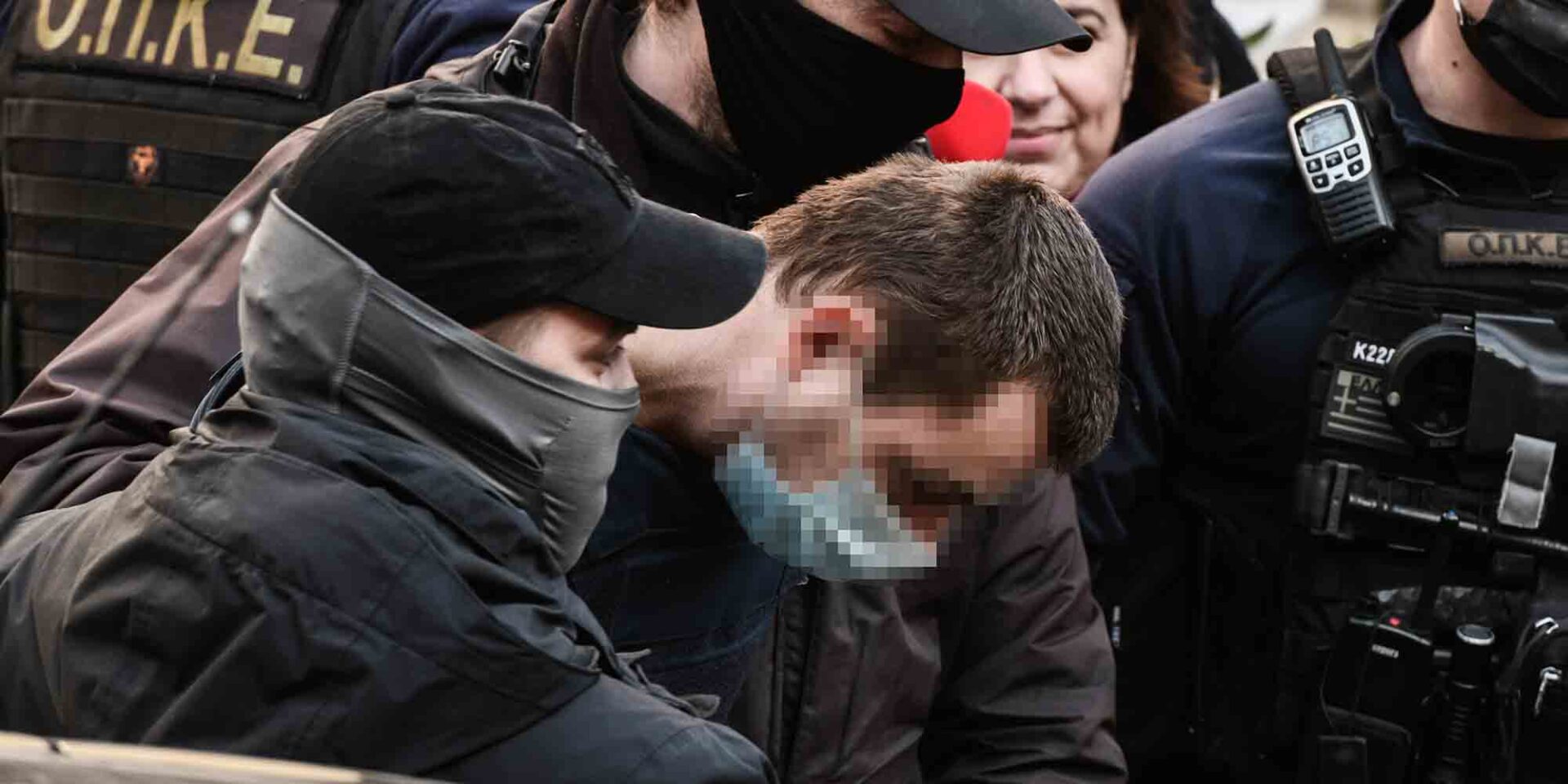 Ο Πολωνός δολοφόνος του 7χρονου Ανδρέα την ημέρα που οδηγήθηκε στον ανακριτή
