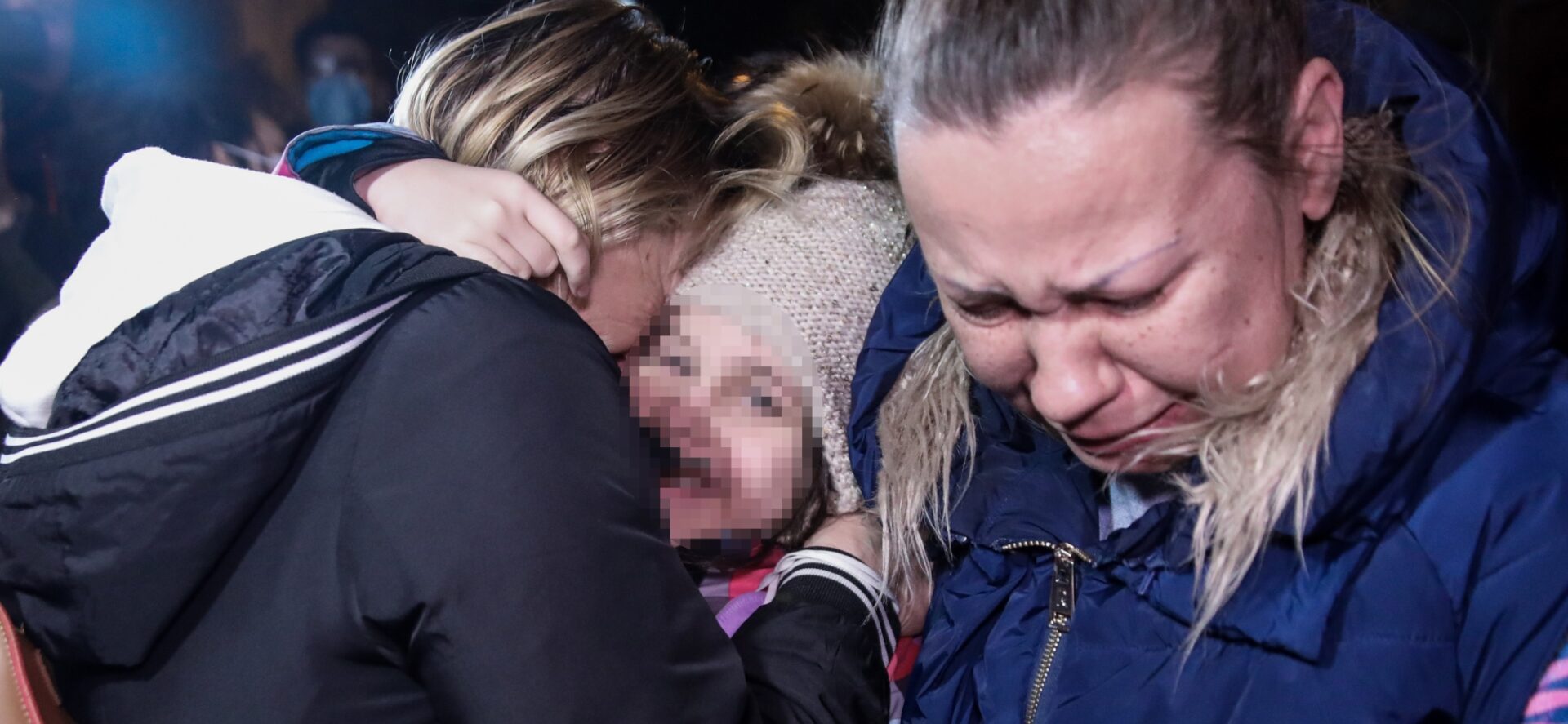 Ουκρανοί πρόσφυγες όταν έφτασαν στην Ελλάδα