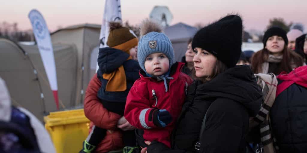 Πρόσφυγες από την Ουκρανία