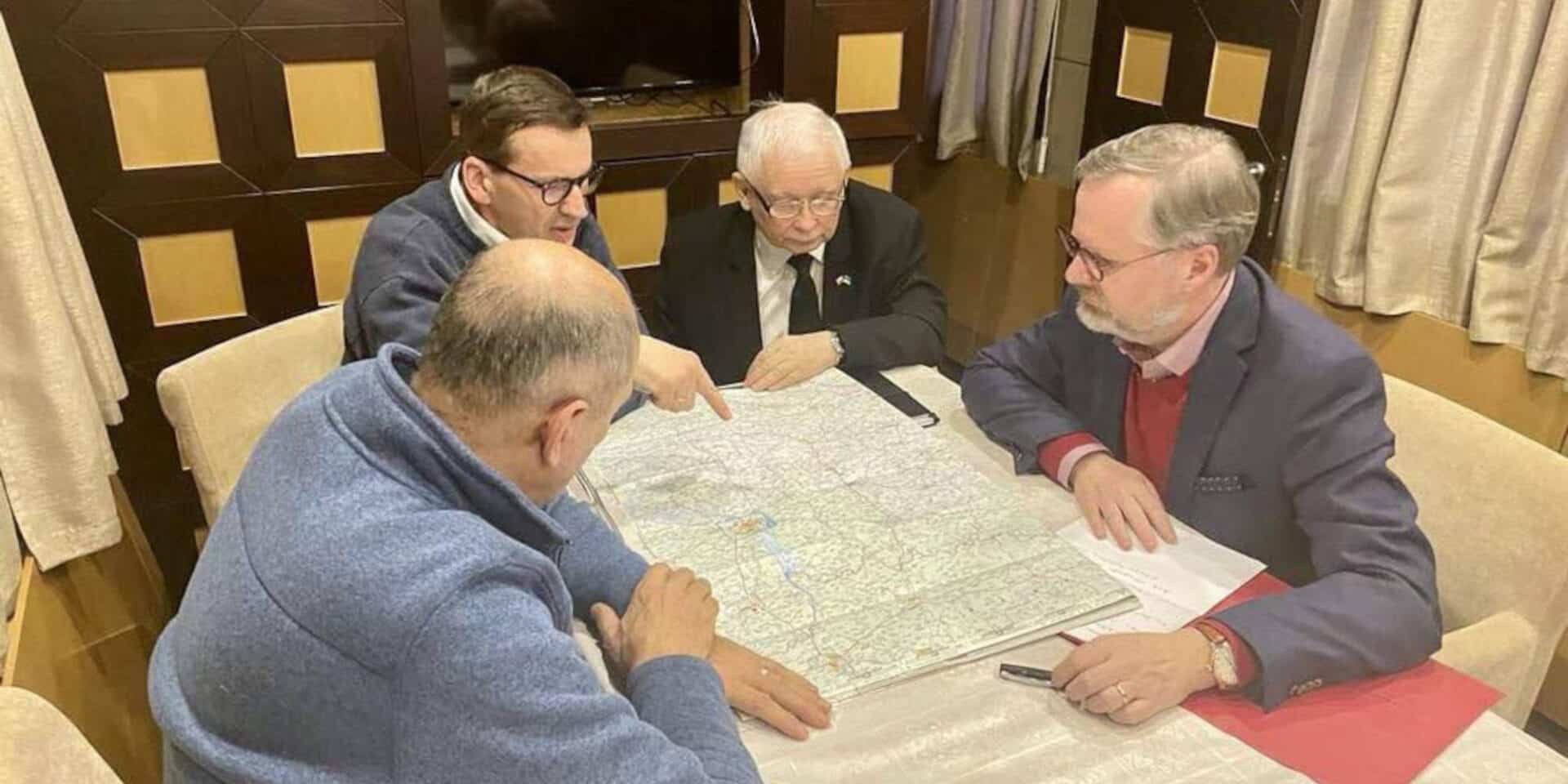 Τρεις πρωθυπουργοί από την Ευρώπη στο Κίεβο