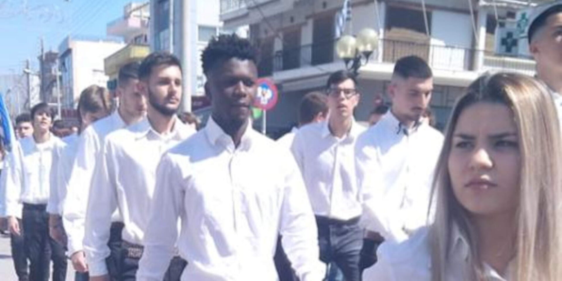 Ο μαθητής Γ' Λυκείου Σαϊντού Καμαρά