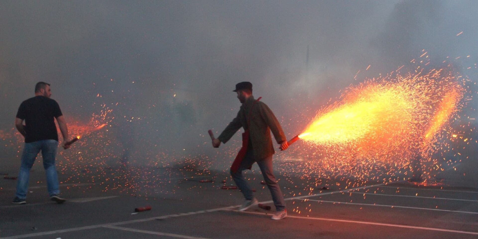 Σαϊτοπόλεμος στην Καλαμάτα