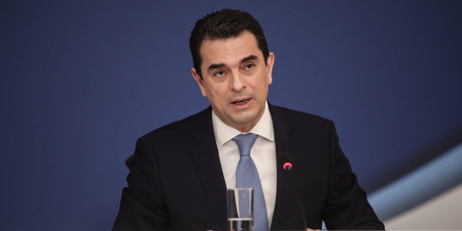 Ο υπουργός Περιβάλλοντος και Ενέργειας, Κώστας Σκρέκας
