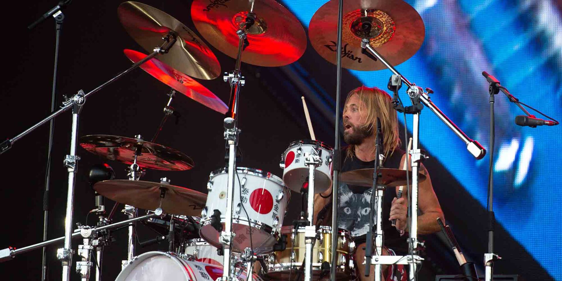 Ο ντράμερ του συγκροτήματος, Foo Fighters, Τέιλορ Χόκινς