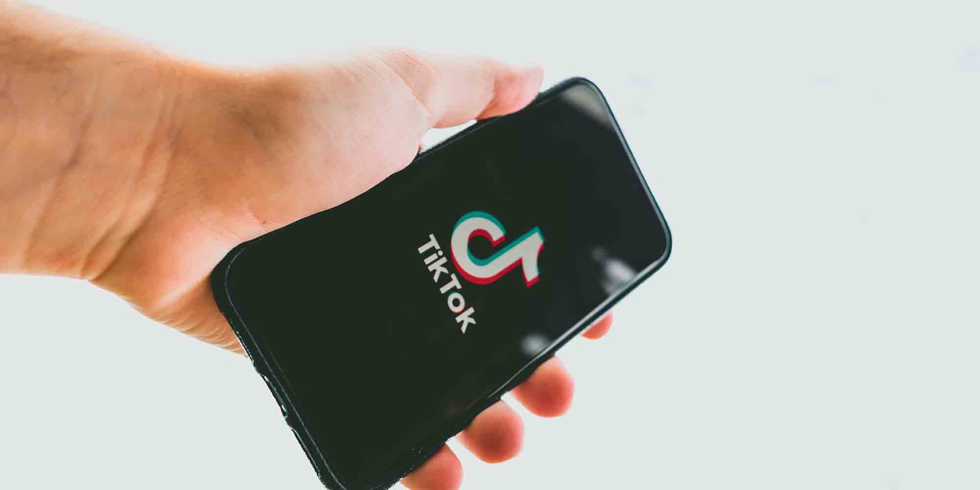 Η εφαρμογή του TikTok σε κινητό