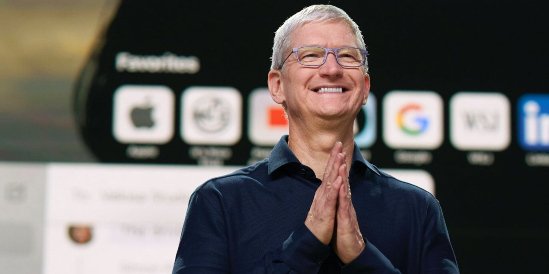 Ο CEO της Apple Tim Cook