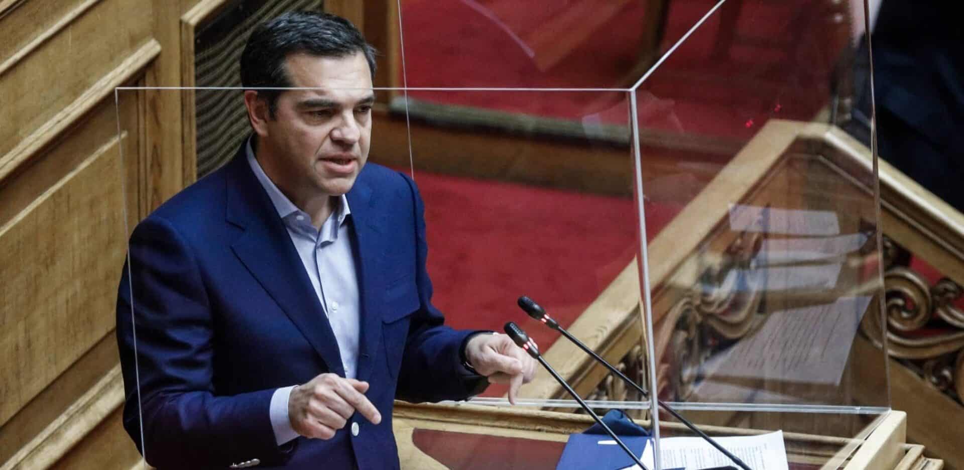 Ο πρόεδρος του ΣΥΡΙΖΑ-ΠΣ, Αλέξης Τσίπρας