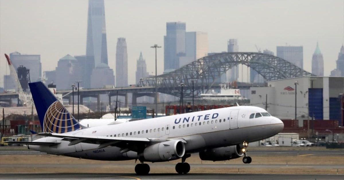 Αεροσκάφος της United-airlines