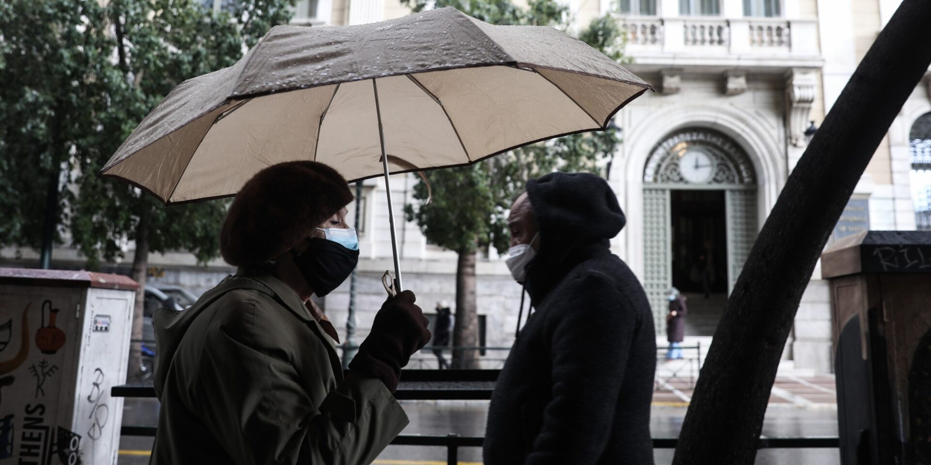 Βροχερός καιρός στην Αθήνα