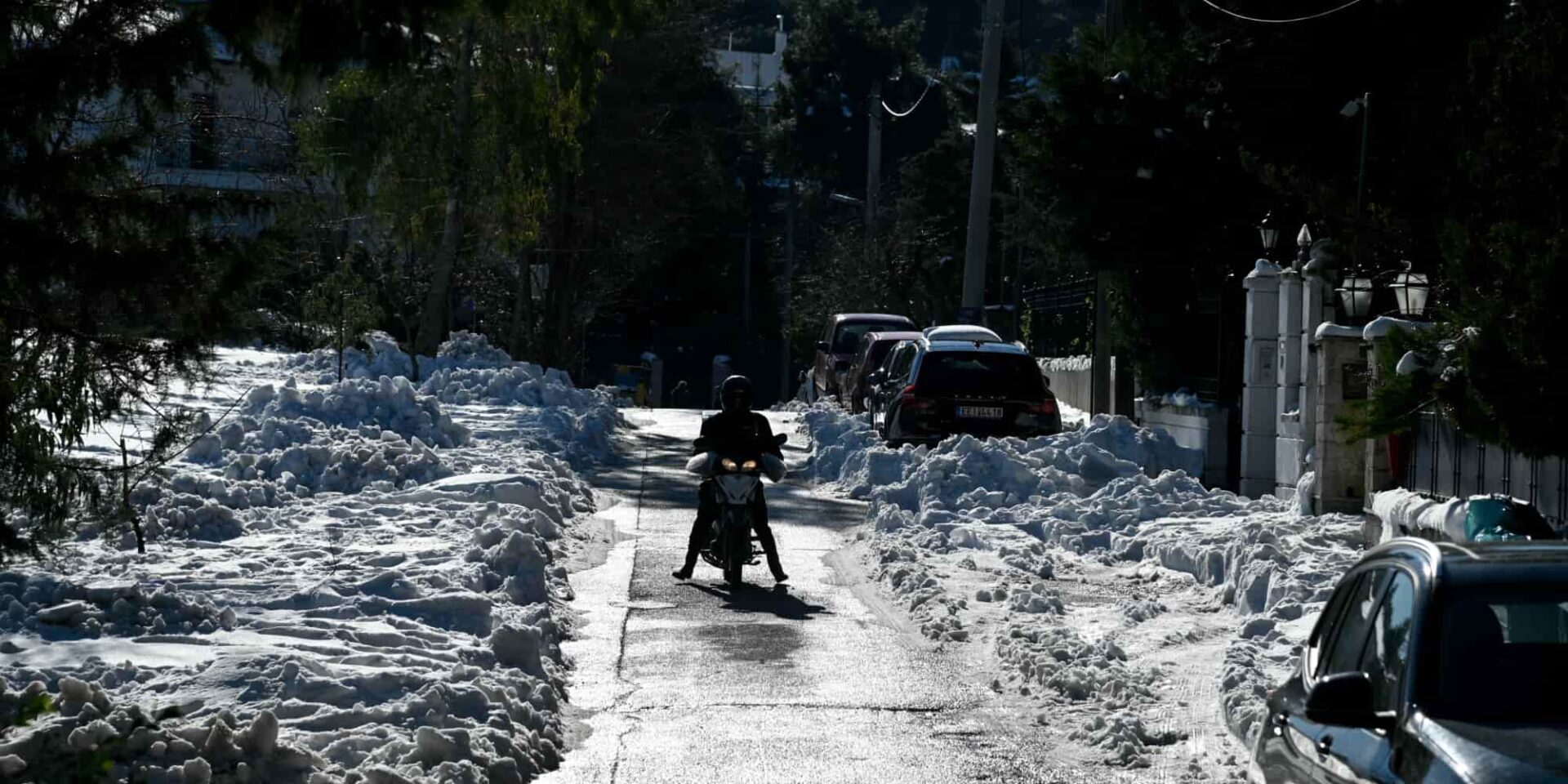 Χιόνια στον Διόνυσο