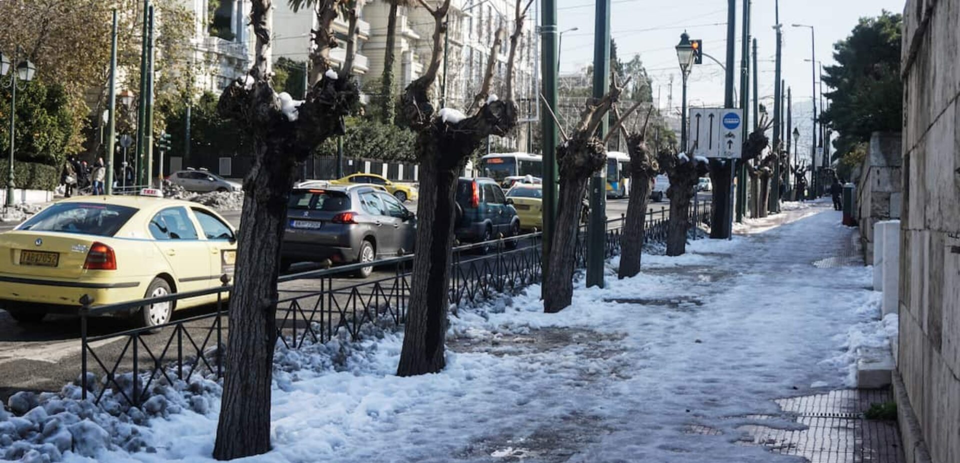 Χιόνια στην Αθήνα
