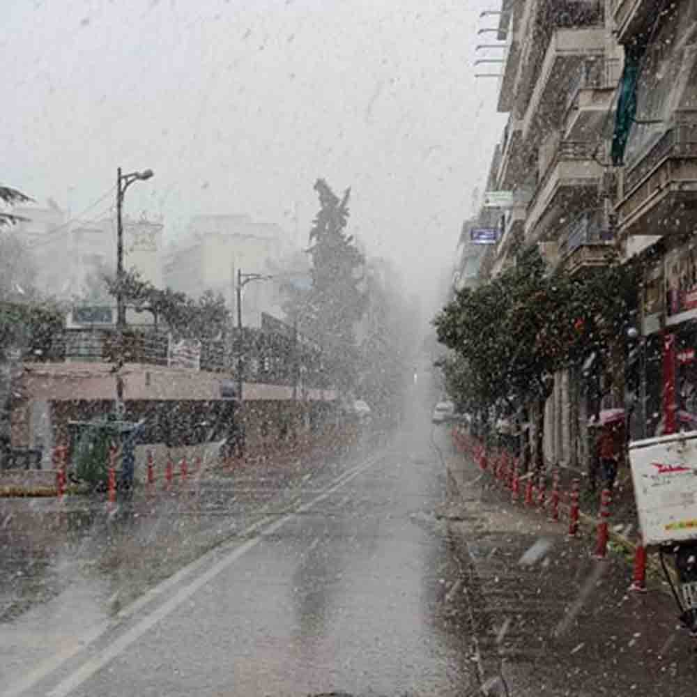 Χιόνια και στην Αθήνα, έφερε η κακοκαιρία