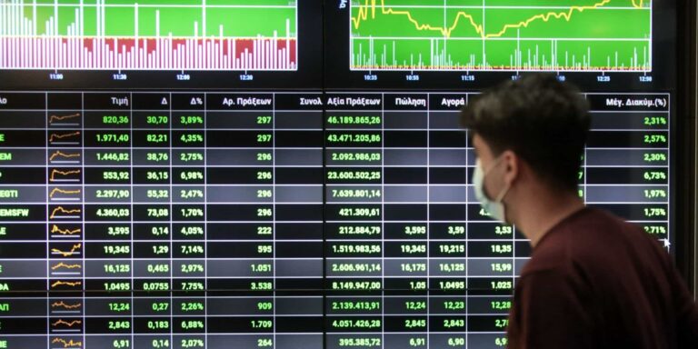 Εκρηκτική άνοδος 5,68% στο Χρηματιστήριο Αθηνών – Η κεφαλαιοποίηση αυξήθηκε κατά 3,1 δισ. ευρώ