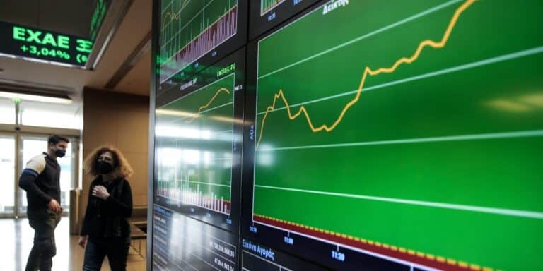 Το Χρηματιστήριο κατέγραψε ισχυρά κέρδη τη Δευτέρα, με οδηγό τις τράπεζες
