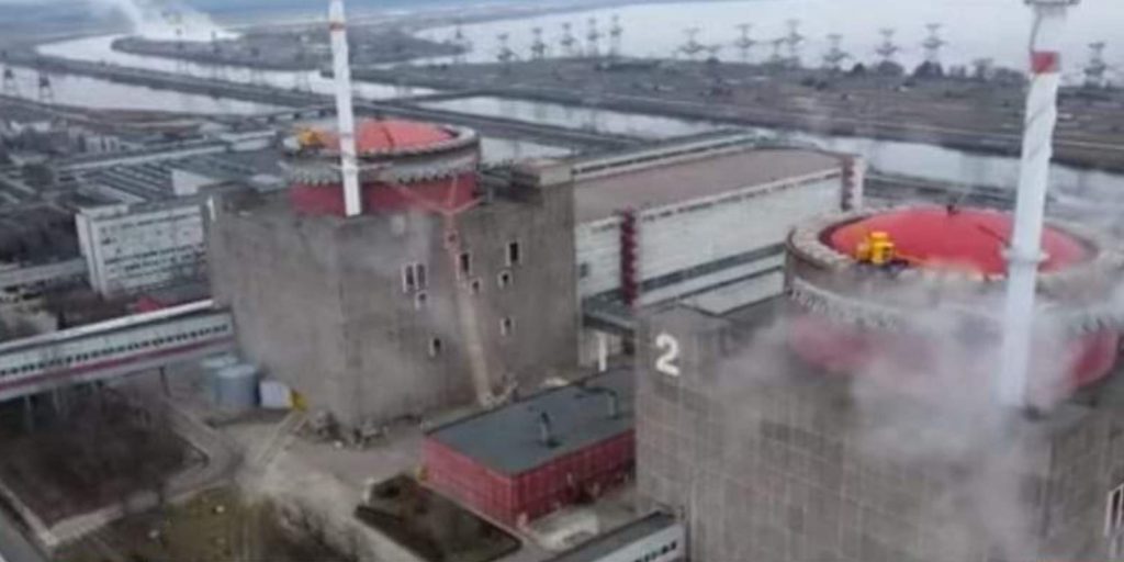 Ο πυρηνικός σταθμός στη Ζαπορίζια στη νοτιοανατολική Ουκρανία