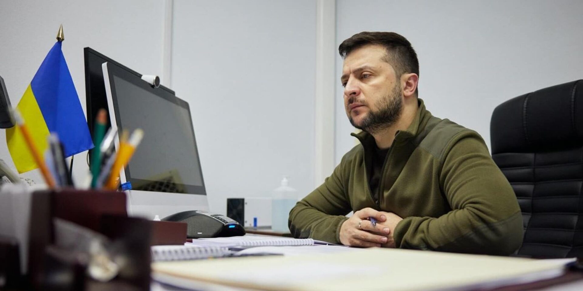 Ο Ουκρανός πρόεδρος Βολοντίμιρ Ζελένσκι