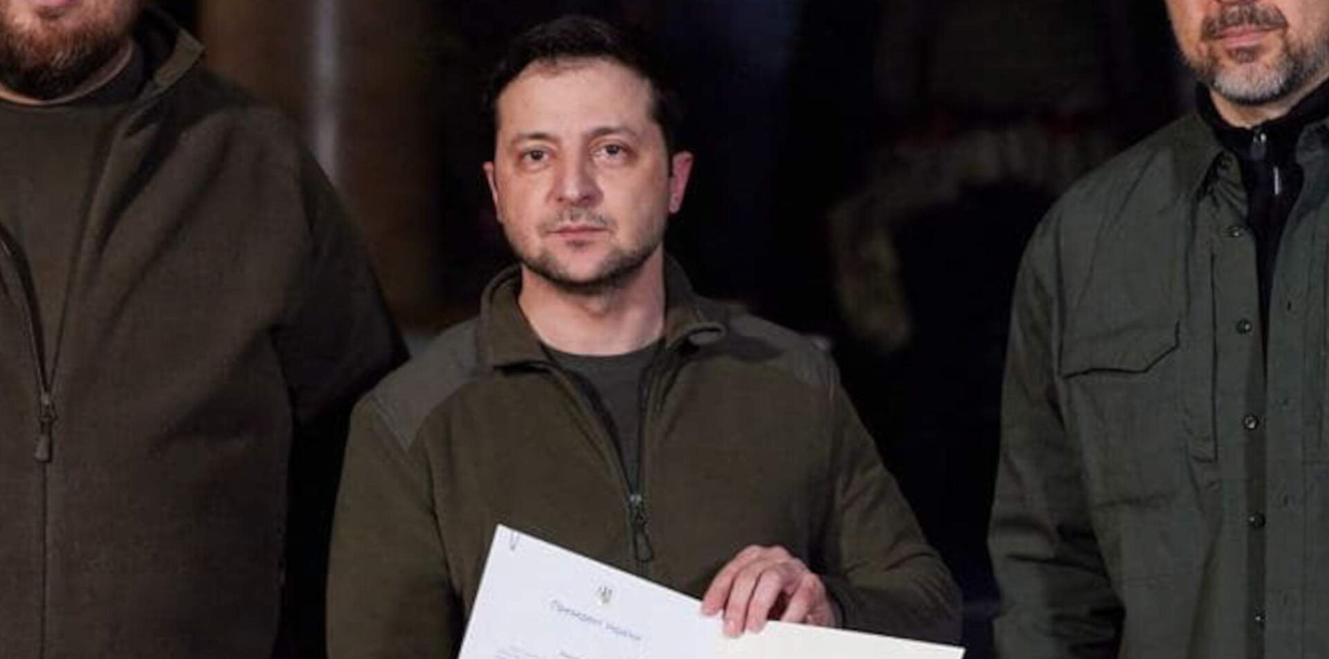 Ο πρόεδρος της Ουκρανίας, Βολόντιμιρ Ζελένσκι