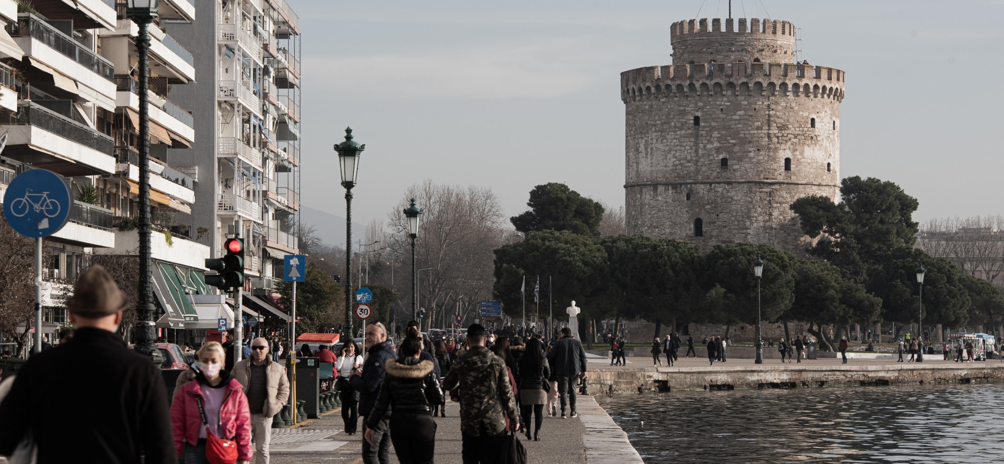 Κόσμος στην Θεσσαλονίκη