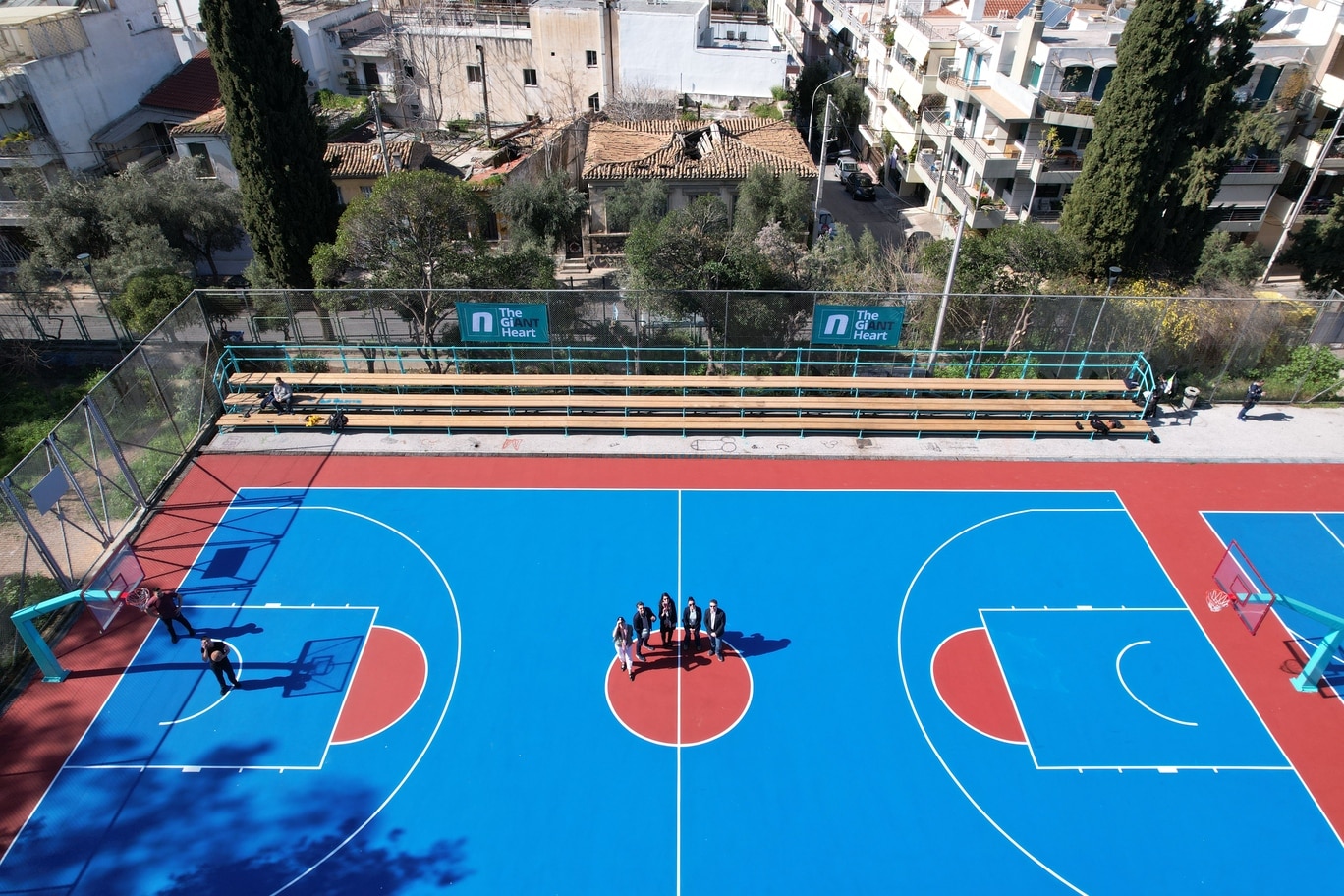 ΜΕΤΑ ΦΩΤΟ4 - Ένας ακόμη ελεύθερος χώρος πρασίνου και άθλησης προστίθεται στην «καρδιά» της Αθήνας (εικόνες)