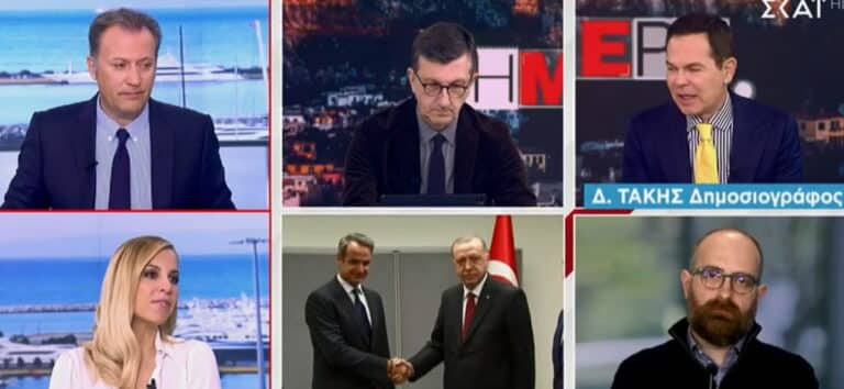 Χαμός με Πορτοσάλτε και Σβέρκου στον ΣΚΑΪ: «Εκεί στον ΣΥΡΙΖΑ αυτά λέτε;» – «Εσύ αυτά λες στη ΝΔ με τον Άδωνι Γεωργιάδη;»
