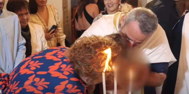«Χαίρομαι αν κάποιος χαμογέλασε» λέει η νονά στην Κρήτη που πήραν φωτιά τα μαλλιά της (βίντεο)