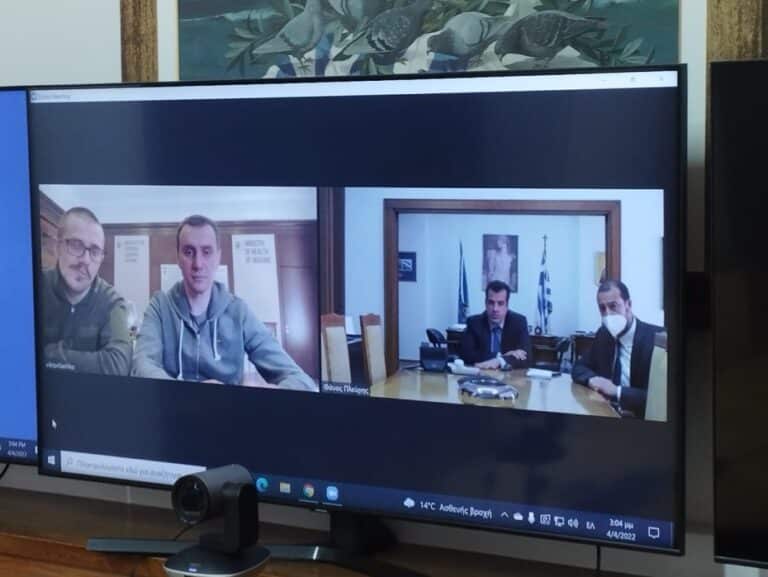 Θάνος Πλεύρης: Τηλεδιάσκεψη με τον Ουκρανό ομόλογό του για τη μεταφορά παιδιών με καρκίνο στην ογκολογική μονάδα «Ελπίδα»