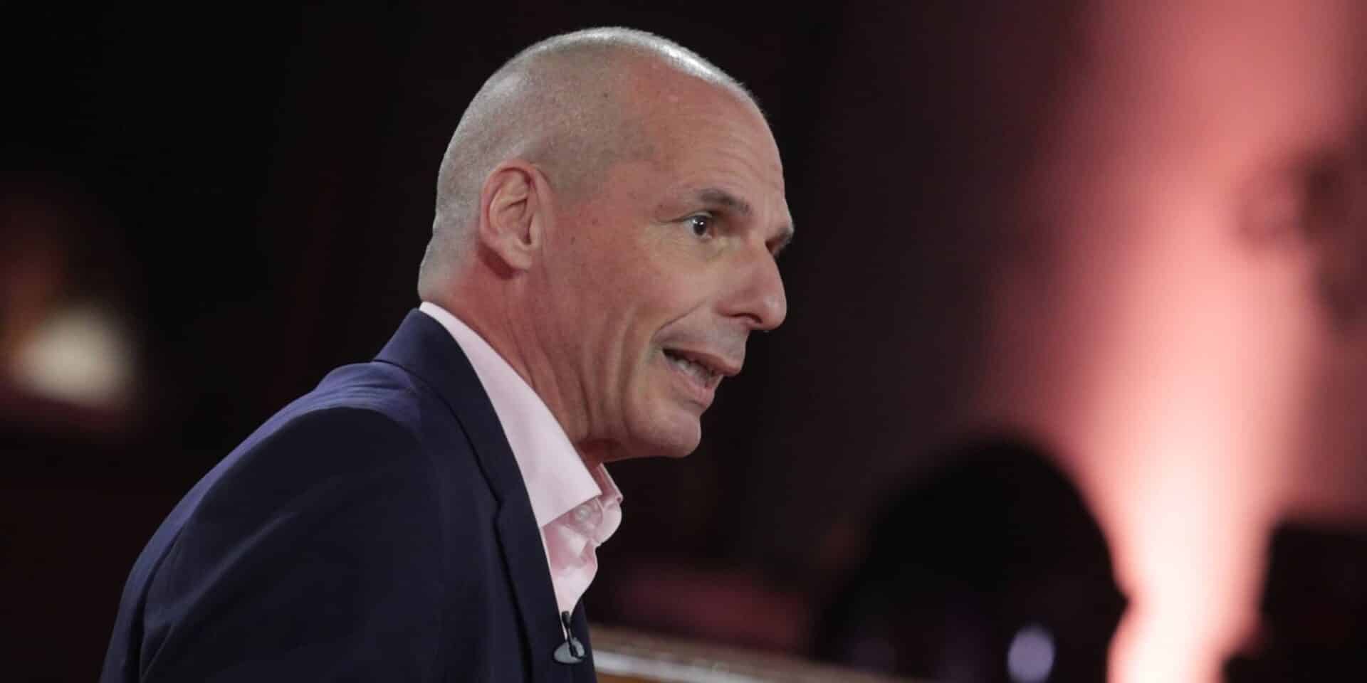O Γιάννης Βαρουφάκης / Φωτογραφία: Eurokinissi
