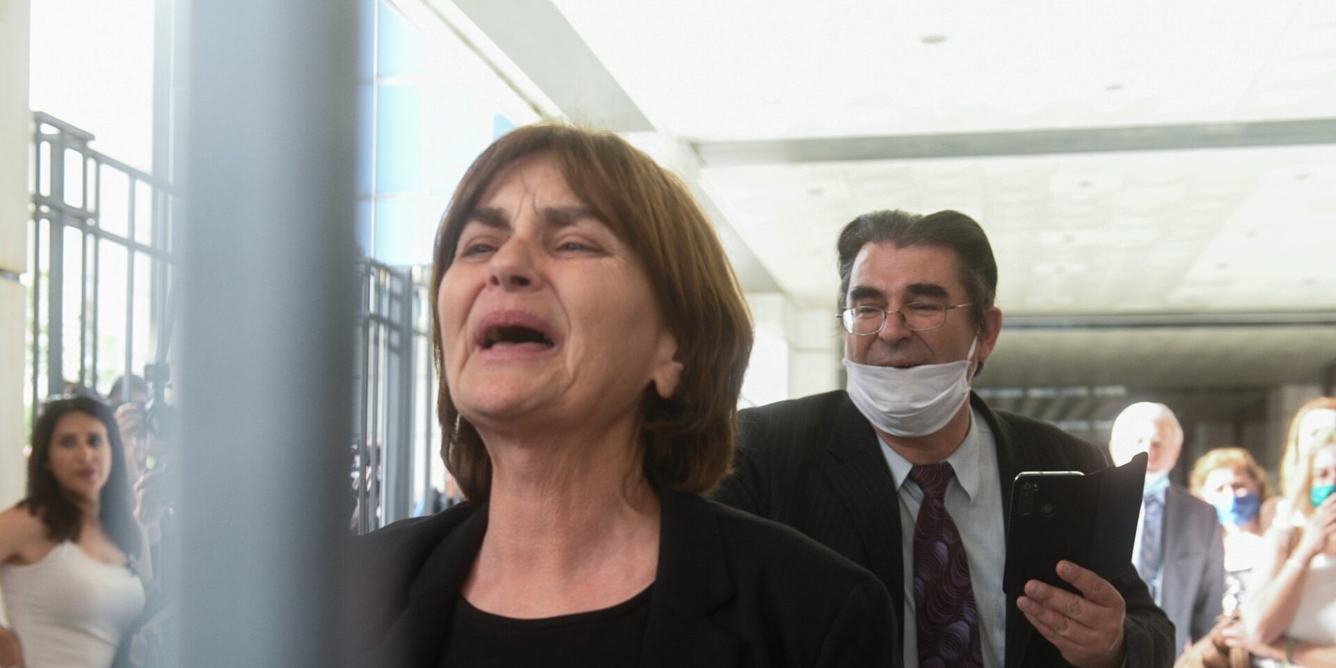 Ο Γιάννης Τοπαλούδης και η σύζυγός του Κούλα Αρμουτίδου