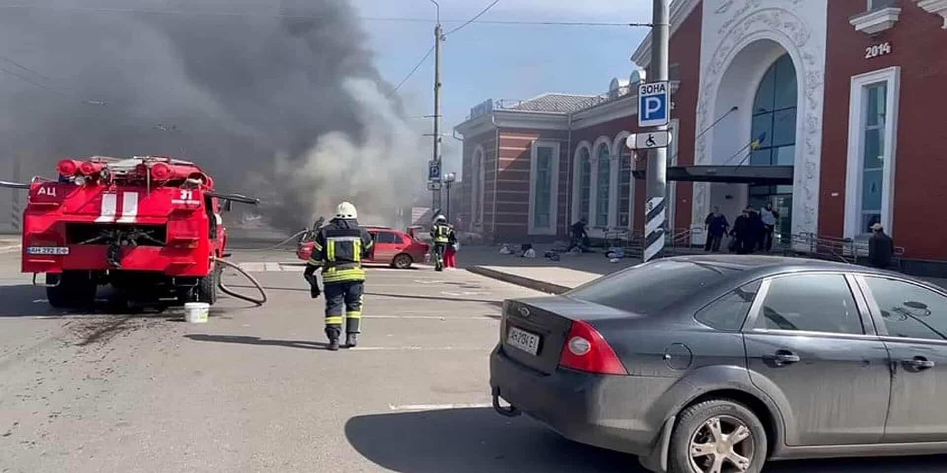 Κραματόρσκ / Σιδηροδρομικός σταθμός