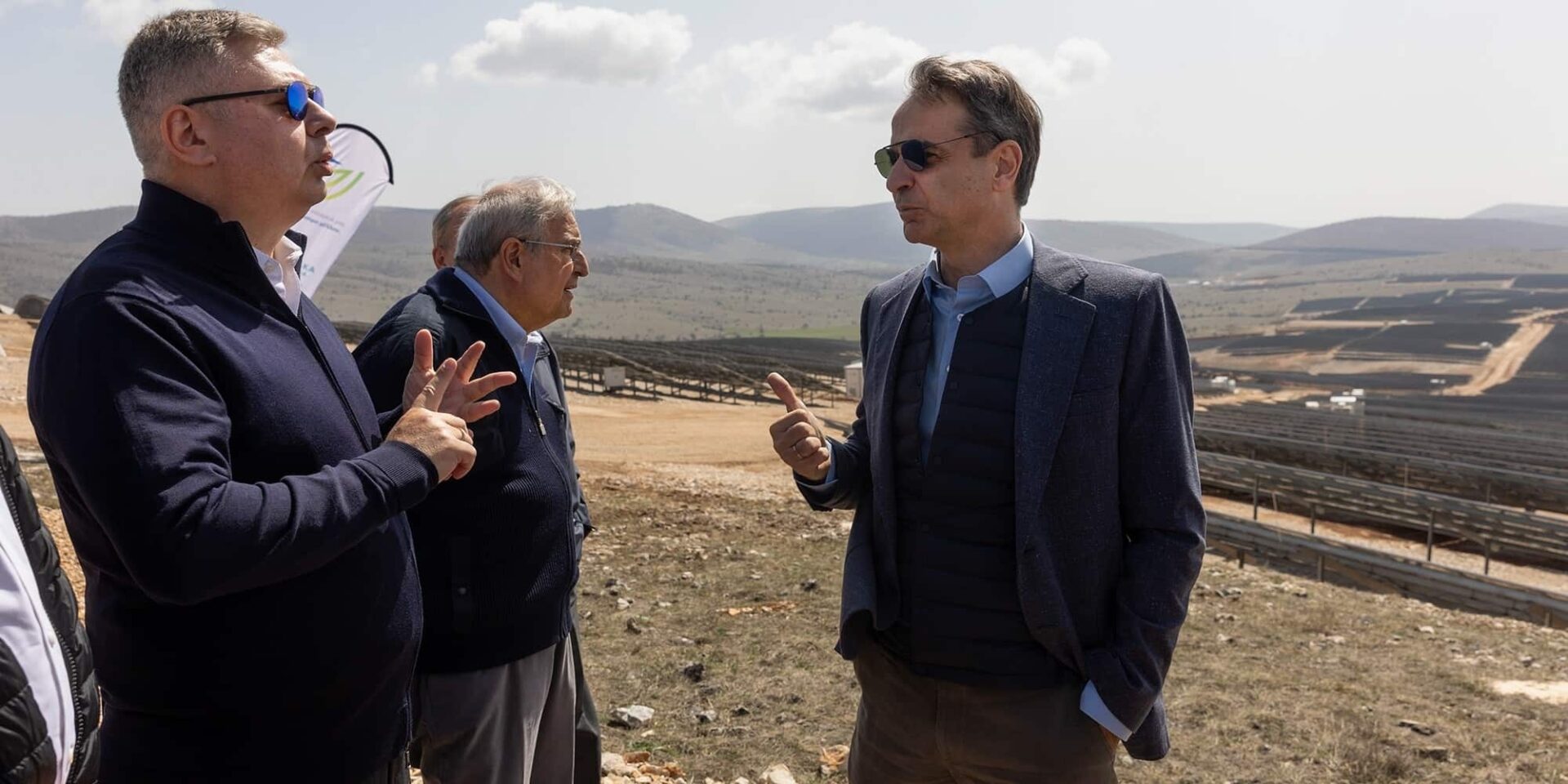 Από την επίσκεψη του Κυριάκου Μητσοτάκη στην Κοζάνη