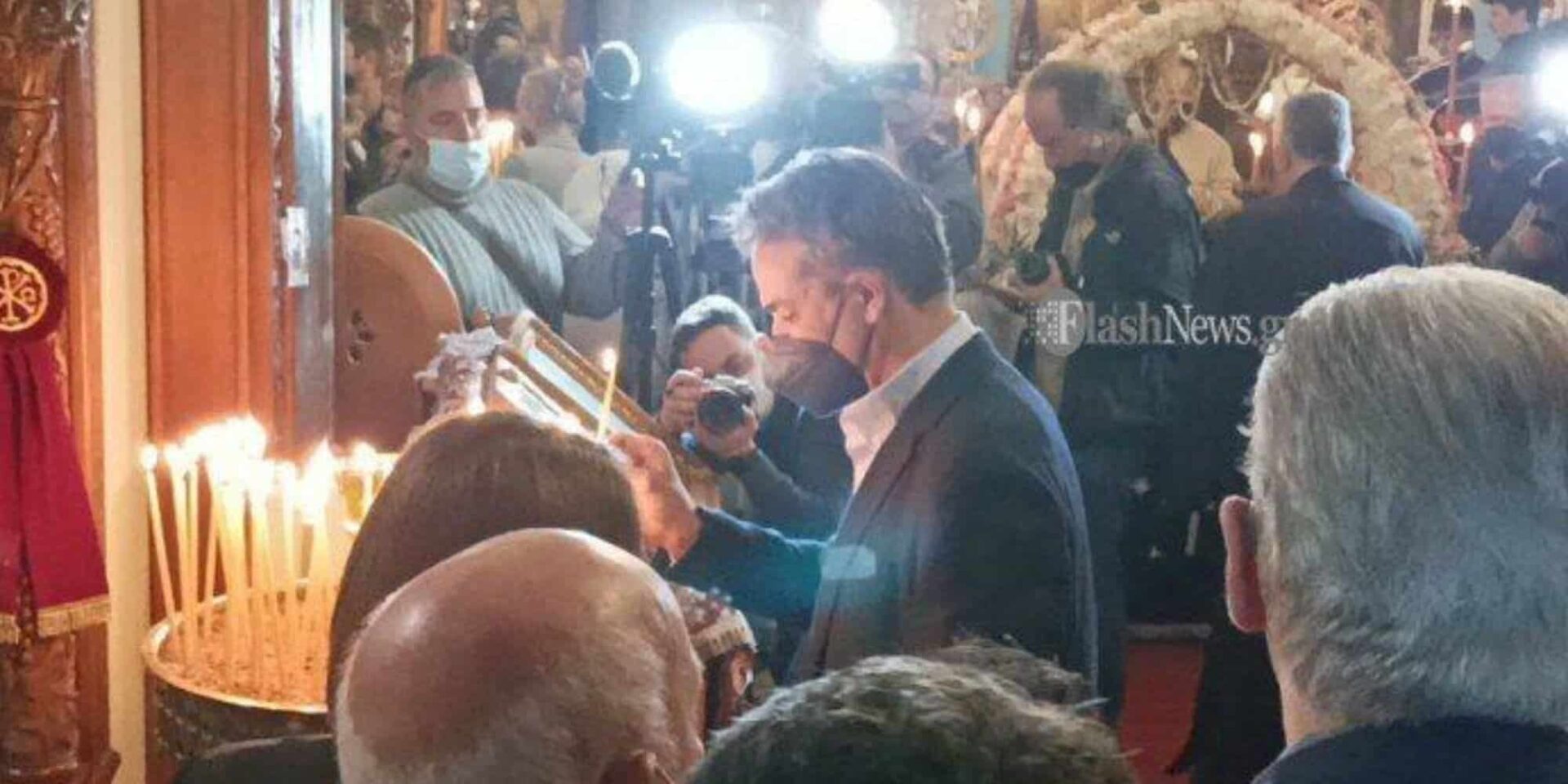 O Κυριάκος Μητσοτάκης στην Κρήτη