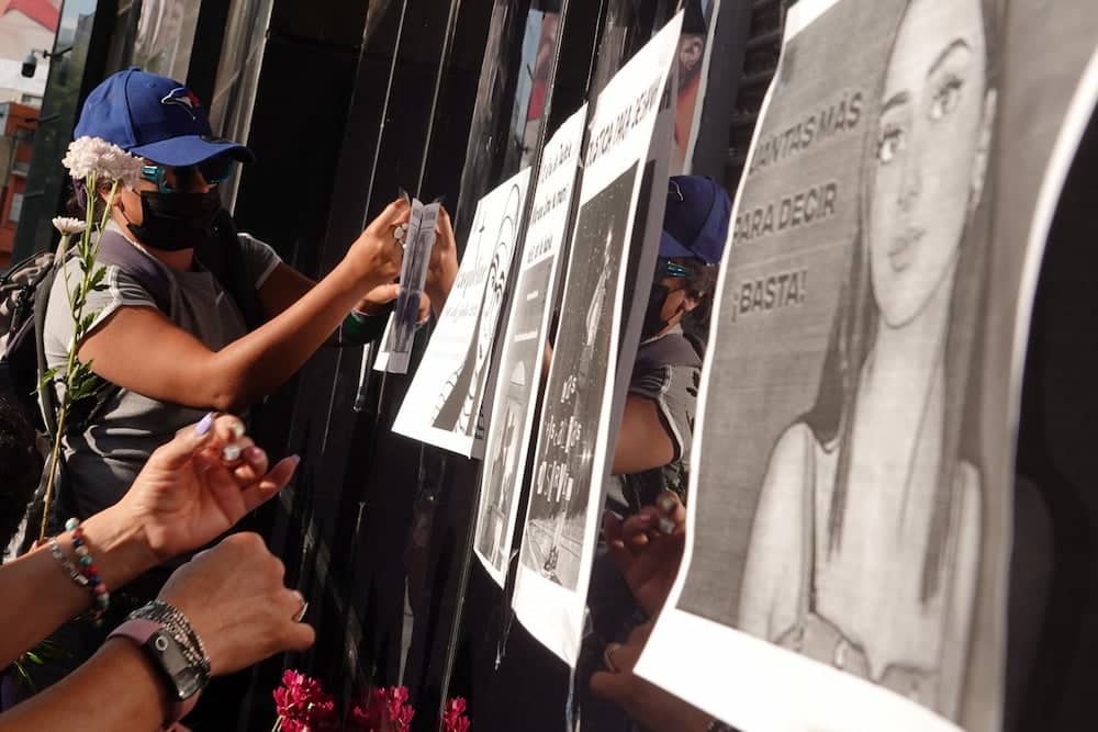 Μεξικό - Αφίσες της 18χρονης που βρέθηκε νεκρή
