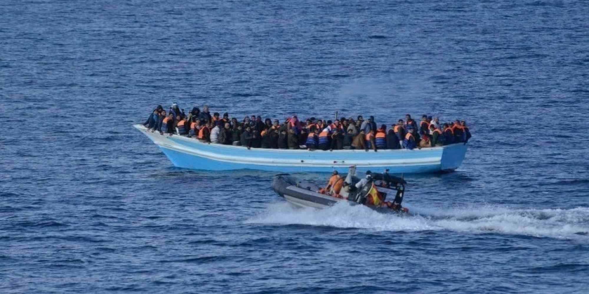 Μετανάστες στη θάλασσα,