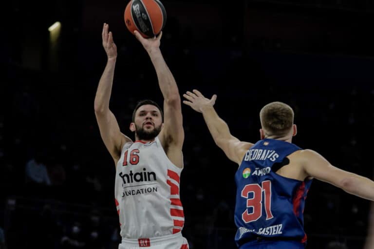 Euroleague: Χωρίς Σλούκα και Φαλ ο Ολυμπιακός κόντρα στην Μπαρτσελόνα