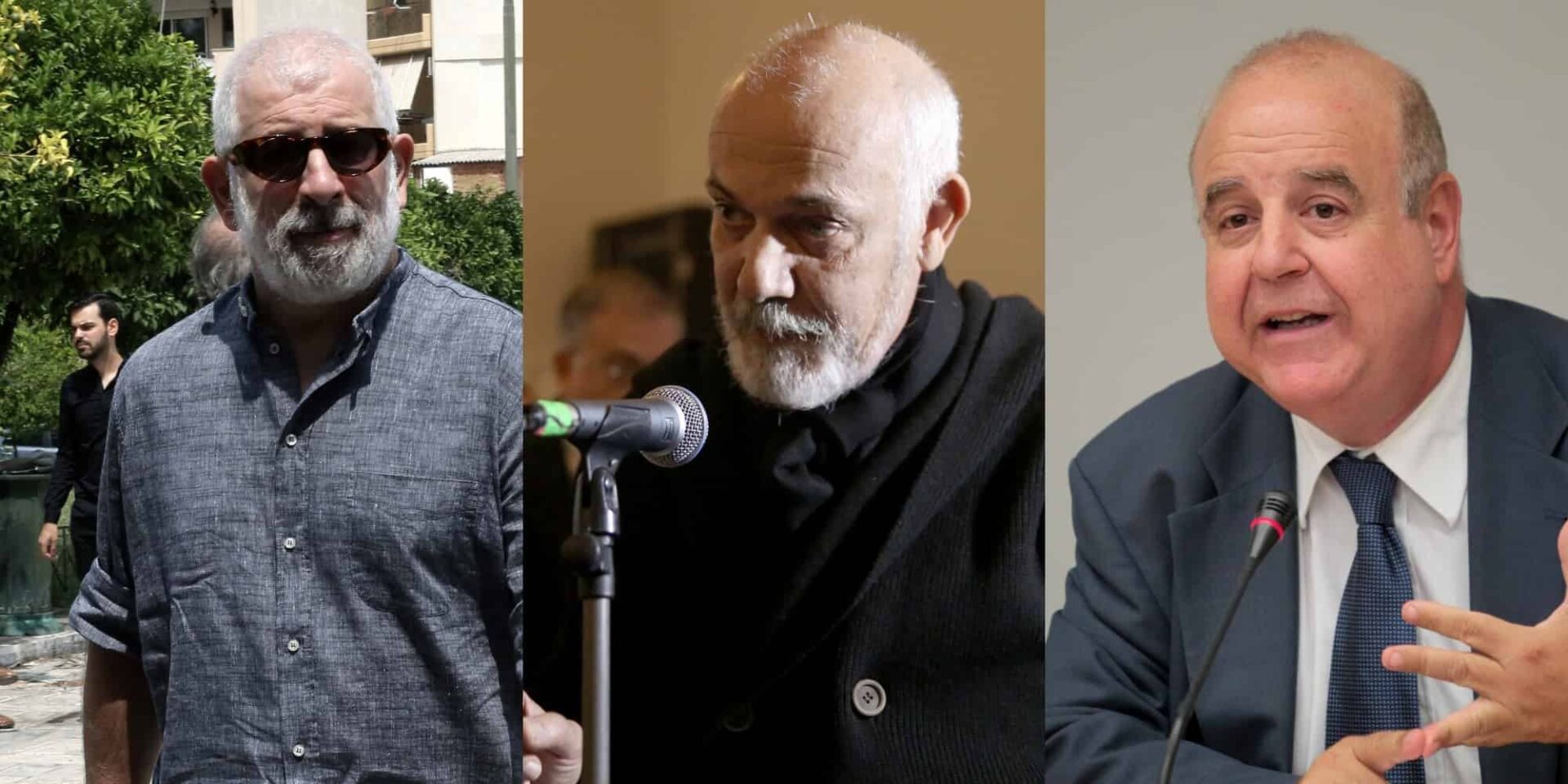 Ο Πέτρος Φιλιππίδη, ο Γιώργος Κιμούλης και ο Παύλος Χαϊκάλης