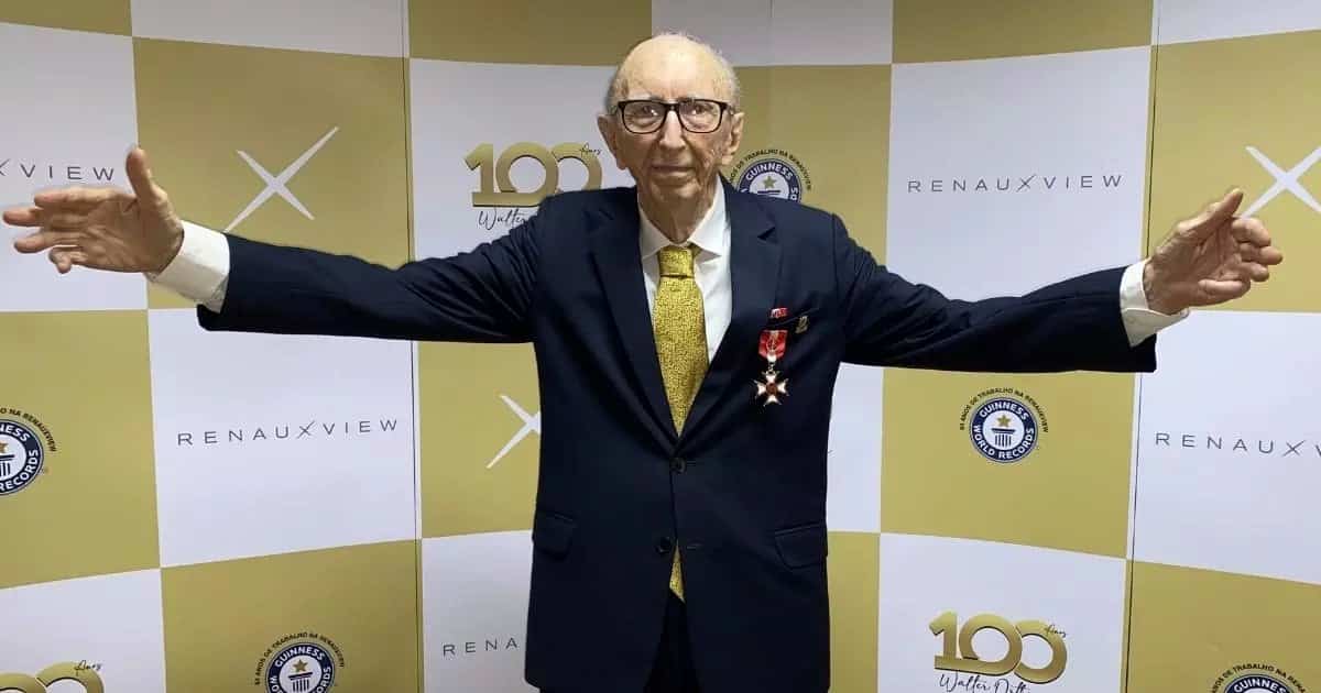 Ο 100χρονος που μπήκε στο ρεκόρ Γκίνες