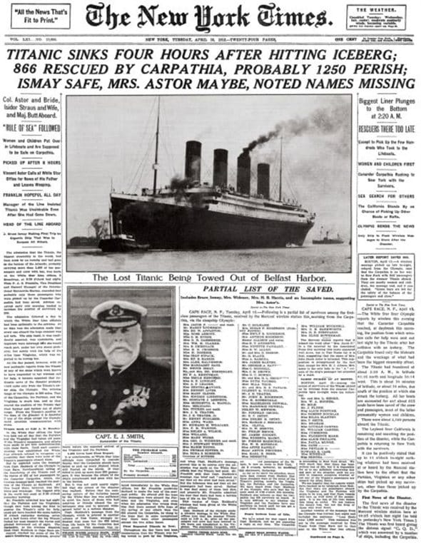 Titanic 10 - Τιτανικός: 110 χρόνια από την «μαύρη» μέρα του διασημότερου ναυάγιου - Πότε ανασύρθηκαν αντικείμενα από τον βυθό (εικόνες & βίντεο)