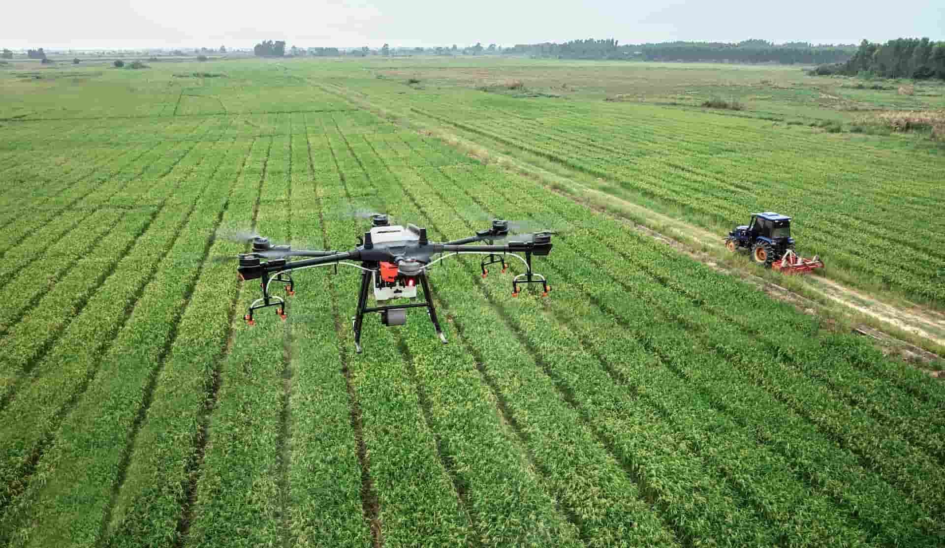 Drones σε αγροτική παραγωγή